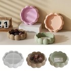Lotus Bowl Resin Molds  Flower Tray Silicone Mold Irregular Containers Resin