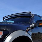 For Ford F150 Raptor 52  Curved Led Light Bar Roof Brackets   4  Pods Wire Kit
