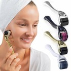 Professional Microneedle Derma Roller Body Skincare System 2 5mm 540 Needles