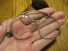 Antique Streamline Silver Folding Pince Nez Spectacles In Dr Te Mcdowell Do Case