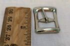 Lot Of 100 5 8  Nickel Vintage Belt Buckles  North   Judd Mfg Sewing Notions 