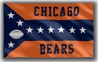 Chicago Football Team Home Decor Flag 3x5ft 90x150cm Souvenir Best Custom Banner