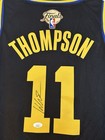 Klay Thompson Signed Golden State Warriors Jersey Nba Finals Patch Jsa Coa