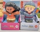 Lot Of 10 New Disney Princess Little People Belle Elsa Cinderella Snow White