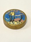 Antique Cussons Mists Of The Moon Deco Powder Makeup Compact Vintage