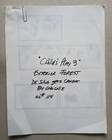 Childs Play 3 Storyboard Drawings   Original Pencil   Ink Art By Joseph Musso