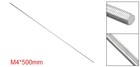 M4 X 500mm Fully Threaded Rod Right Hand Threads 304 Stainless Steel