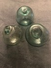 Lot Of 3 Vintage Japanese Fishing Floats Green Gray 2 75    3 