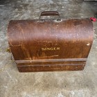 Antique 1920s Singer Sewing Machine Model 99 Wooden Bentwood Case Ae503354
