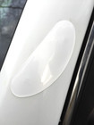 High Gloss White Self Adhesive Spotlight Hole Repair Patch For Police Vehicle