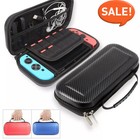 Carrying Case For Nintendo Switch Carbon Fiber Hard Shell Pouch Travel Game Bag