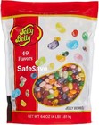 New 4 Pounds  Jelly Belly Jelly Beans 49 Gourmet Flavors 64oz Free Ship   Track