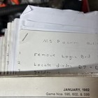 Original Factory  Arcade Video Game Manual Ms Pac-man Midway Pacman