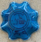 Vtg Disneyland Sleeping Beauty Castle Candy Dish 60s Ruffle Gold Accent