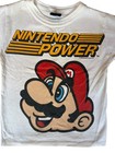 Vintage 1988 Very Rare Nintendo Super Mario Bros Nintendo Power Shirt White Sz 8