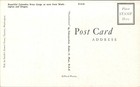 Vtg Columbia River Gorge Scenic View From Washington And Oregon 1950s Postcard