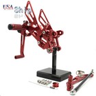 For Yamaha Yzf R6 2006-2015 Cnc Rearsets Footrests Foot Pegs 2007 2008 2009-2023