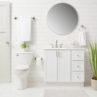3pc Bath Hardware Set Brushed Nickel - Threshold