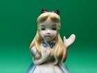 Vintage 1960 Alice In Wonderland Walt Disney Productions Figurine Wales Japan Vg