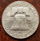 Franklin Half Dollar 90 Silver Coin