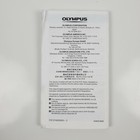 Olympus Manual For Stylus 150 35 Mm Camera Instructions Only 