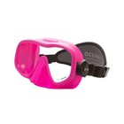 Oceanic Mini Shadow Scuba Mask - Pink - Frameless - Neoprene Strap - Mini Size