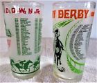 1971 And 1972 Kentucky Derby Glass Pair - Mint Condition - Buy Both Of Them Now