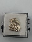 Vintage Wrestling Pin Tie Tack Gold Tone Sports Great Gift For A Wrestler
