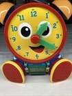 The Learning Journey - Telly Jr  Teaching Time Clock - Primary Color - Telling