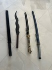 Assorted Of Katanas   Swords   Beautiful Collection