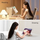 Adjustable Acrylic Book Stand For Reading Book Holder With Pen Slot Foldable    