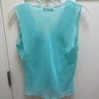 Vintage Kld Signature Y2k Mermaid Boho Fairy Cami Top Blue Green Teal Size S
