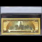 Gold  100 One Hundred Dollars Jesus Christ Collectible With Bag   Certificate