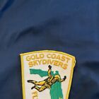 Vtg 1970s Gold Coast Skydivers Parachute Patch Ft  Lauderdale Fl  Paratrooper