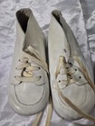 Vintage Sears Honeysuckle Baby Shoes 3 Pair Lot White Leather Soft Sole Box
