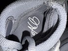 Adidas Youth Low Top Basketball Sneakers Gray White Lace Up