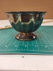 Vintage Silver Plate Candy Dish Bowl Footed Decor Serving Tableware Chippendale