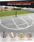 Basketball Court Marking Kit  Basketball Court Stencil Kit For Concrete Driveway