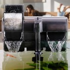 Hang On Aquarium Filter 20-40 Gallon Fish Tank - 4-layer Black 