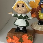 Set Of 4 Solar Power Dancing Bobble Heads Toys Thanksgiving