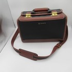 Vintage Samsonite Health And Beauty Bag Cosmetics Carry-on Luggage Black Brown