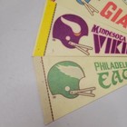 Vintage Nfl Mini Pennant Collection Retro Football Team Helmet Logos 11 Pc  Set