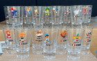 World Cup Mascot Shot Glass Collection  set Of 16 