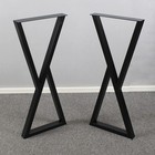 Furniture Legs 35  Height 15  Wide Rustic Decory Triangle Shape Table Legs he   