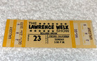 The Lawrence Welk Show 1977 Unused Concert Ticket  Selland Arena Fresno Ca Usa Y