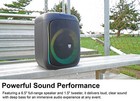 Rockville Rockbox Pro V2 6 5  150w Portable Led Party Bluetooth Speaker Mic In