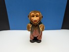 Vintage Wind Up Monkey Playing Cymbals 1960s Musical Chimp Works