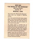 Weet-bix Australia - Aborigine  16 Dentistry