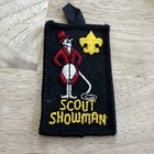 Vintage 1970s Scout Showman Boy Scouts Of America Patch Bsa Scouting