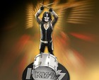 Kiss The Catman  alive   Statue Knucklebonz Rock Iconz - Only 3 000 Made 